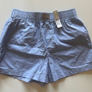 JCREW END ON END COTTON BOXER SHORT!!